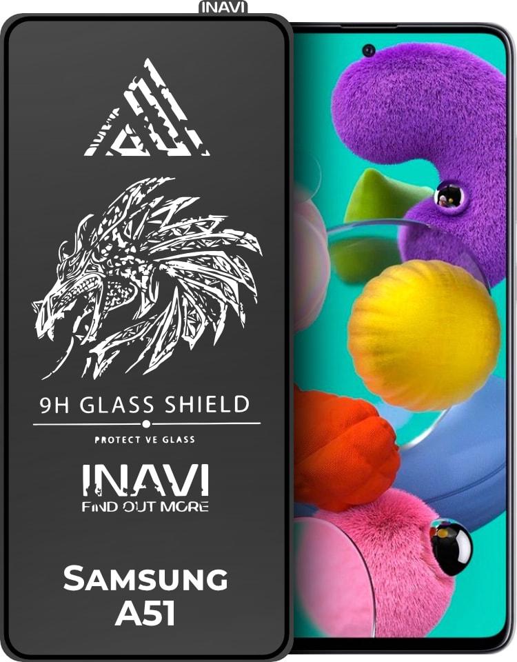 Защитное стекло INAVI Samsung Galaxy A51 A515 (Full Glue) Защитное стекло INAVI Samsung Galaxy A51 A515 (Full Glue)