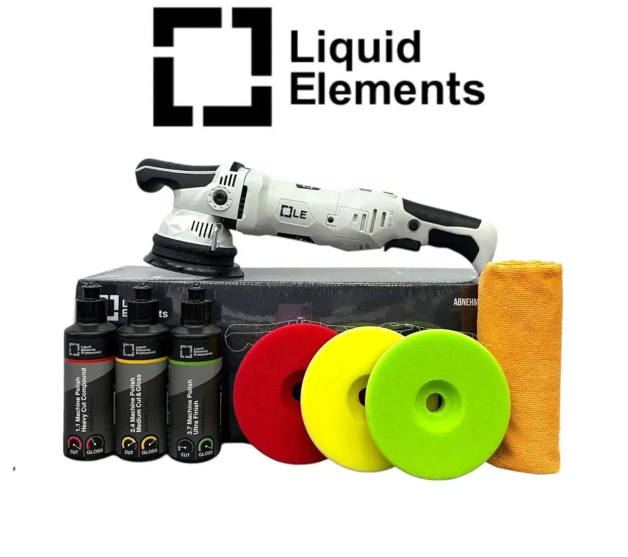 Набор для полировки автомобиля с Liquid Elements T4200 EU ход 15 мм - фото 2 Набор для полировки автомобиля с Liquid Elements T4200 EU ход 15 мм - фото 2