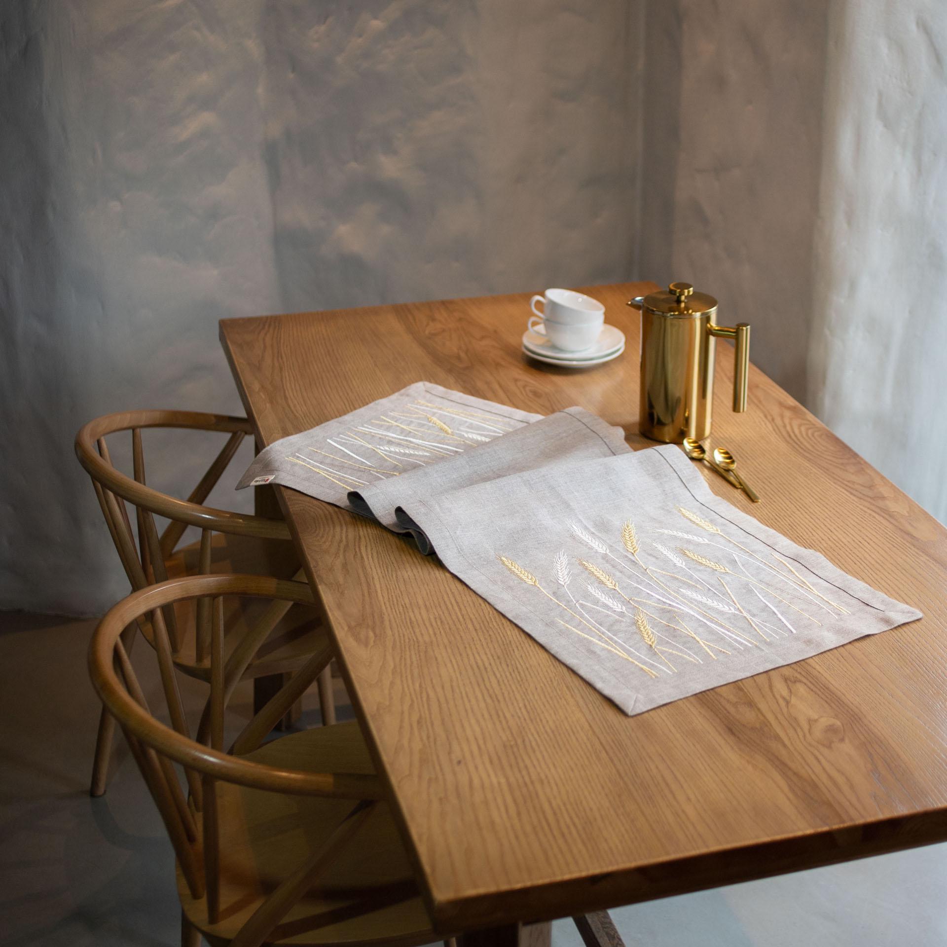 Доріжка вишита Пшеничне поле 1,40x0,40 м (379-24/00)