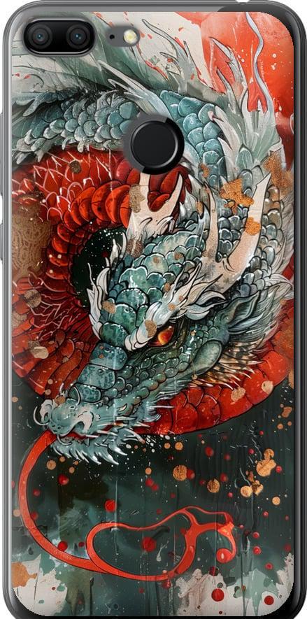 Чехол на Huawei Honor 9 Lite Стихия огня (6101t-1359-42517)