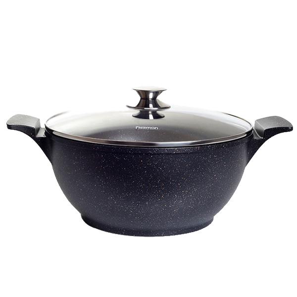 Каструля Fissman Grande FS14320 6,5 л Чорний (14379204)
