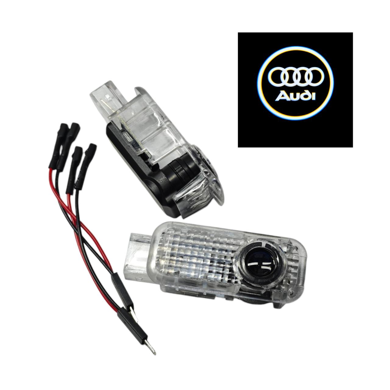 Подсветка на двери автомобиля светодиодная VIP штатная с логотипом Audi (2087316002) - фото 2 Подсветка на двери автомобиля светодиодная VIP штатная с логотипом Audi (2087316002) - фото 2