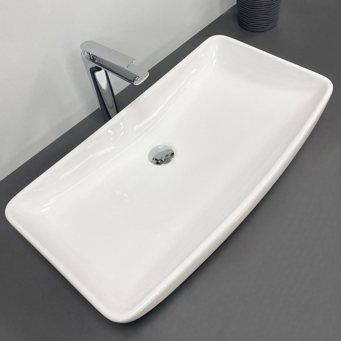 Умивальник накладний VBI SILVI 70 White (2808389427)