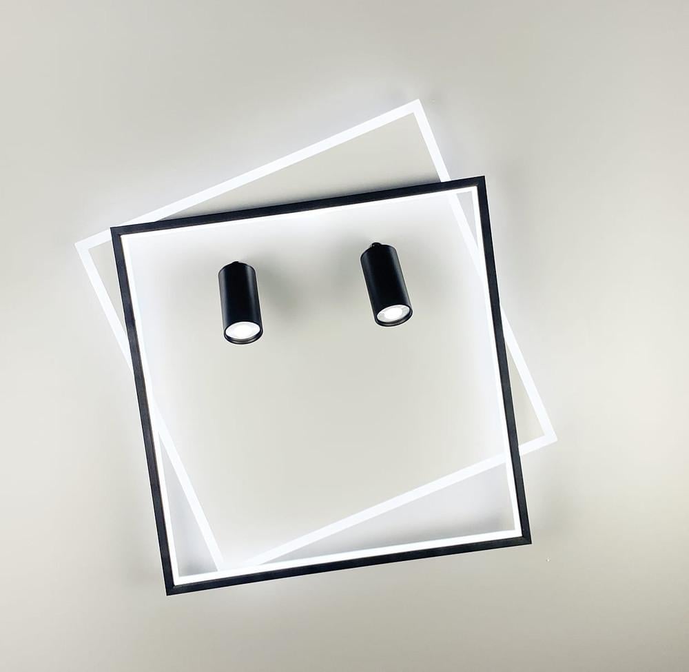 Люстра LED Simple Square (Mj 48-500х500)