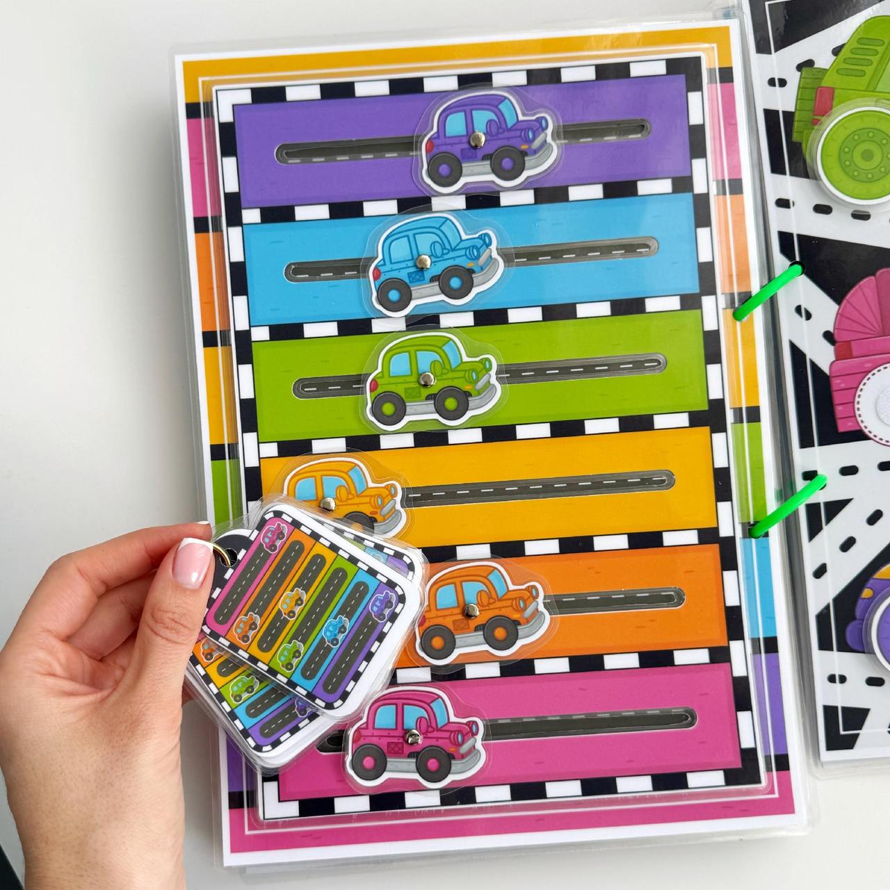 Альбом на липучках Невероятные цвета развивающий (LP-0059) - фото 8 Альбом на липучках Невероятные цвета развивающий (LP-0059) - фото 8