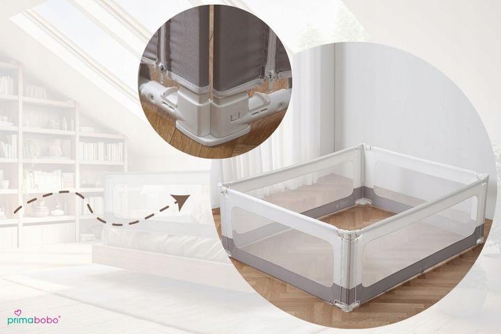 Детский бортик защитный для кровати Primabobo VELVO 200 см (23470606) - фото 10 Детский бортик защитный для кровати Primabobo VELVO 200 см (23470606) - фото 10