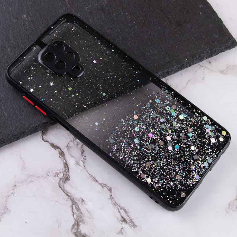 TPU чохол Spangle star із захистом камери для Xiaomi Redmi Note 9s / Note 9 Pro / Note 9 Pro Max - фото 3