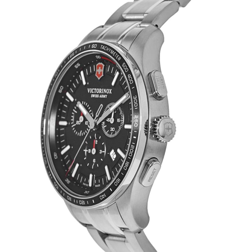 Наручний годинник чоловічий Victorinox Swiss Army Alliance Sport Chrono кварцевий Silver (V241816) - фото 3 Наручний годинник чоловічий Victorinox Swiss Army Alliance Sport Chrono кварцевий Silver (V241816) - фото 3