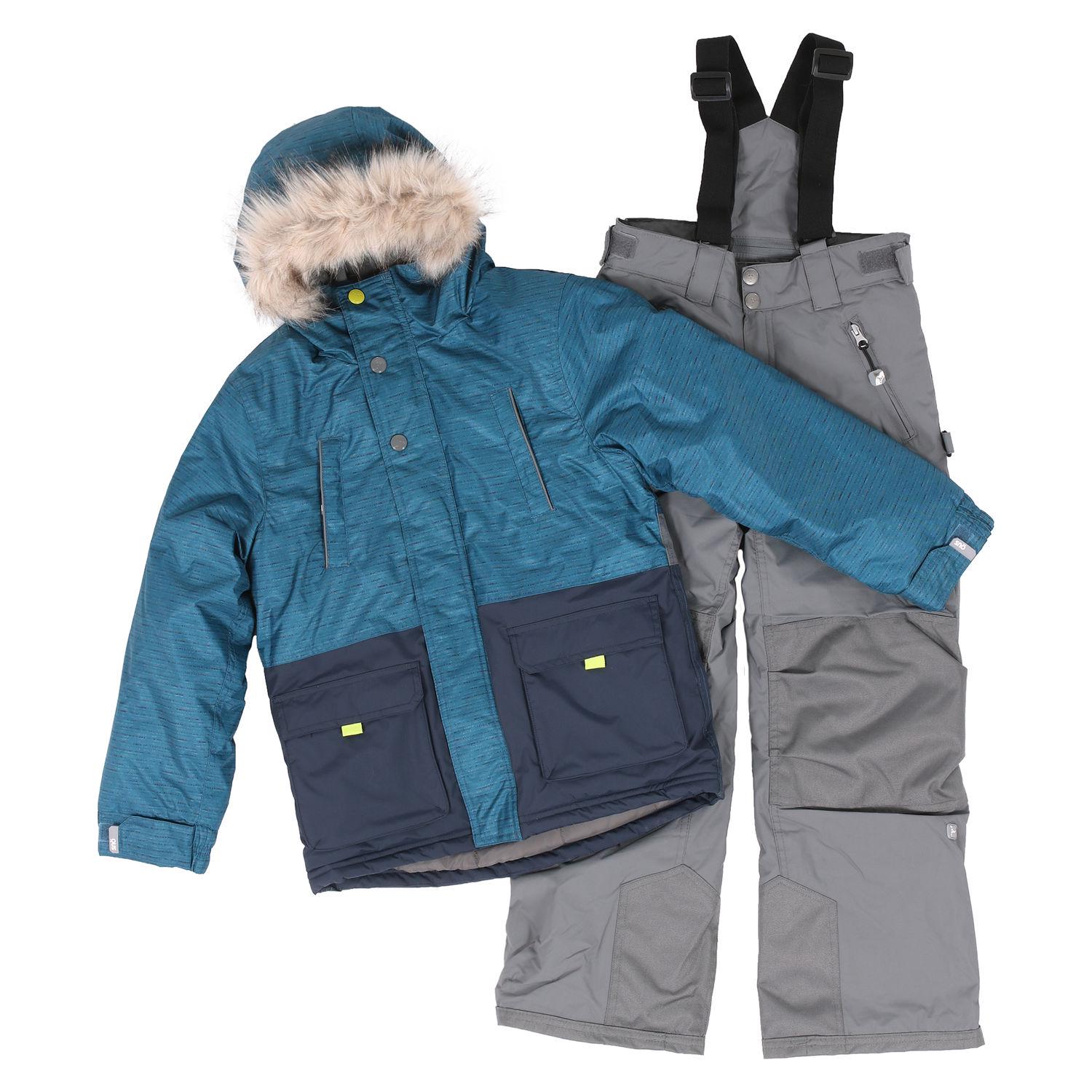 Детский зимний комплект для мальчика SNO F18M303 152-164 см Сине-серый (F18M303-Bluenight_Graymove-14)