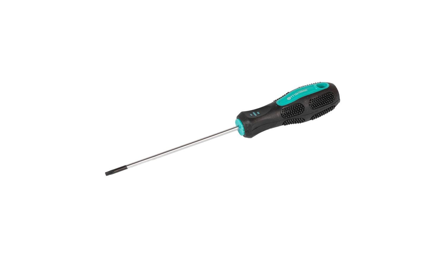 Викрутка Mastertool Torx TT10х100 мм (49-0101) Викрутка Mastertool Torx TT10х100 мм (49-0101)