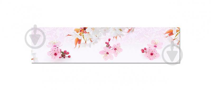 Наклейка виниловая кухонный фартук Zatarga "Розовые Цветы Вишни"  600х2500 мм (Z181322)