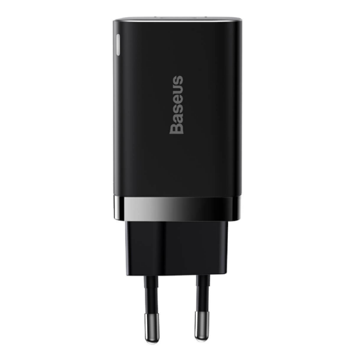 Адаптер BASEUS сетевой Super Si Pro Quick Charge 30 W 3 A PD/QC CCSUPP-E01 Black (547948)