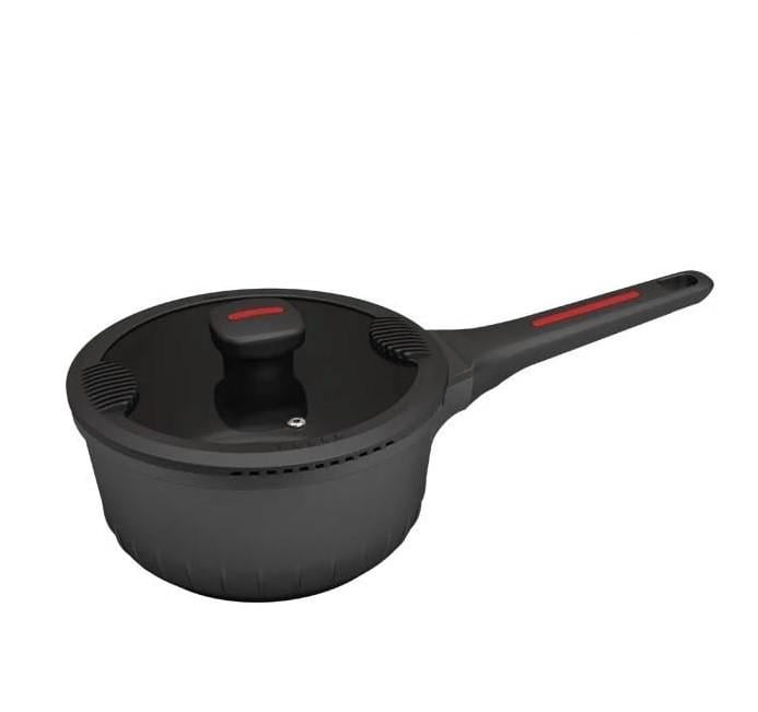 Ковш Magio MG-1172 с антипригарным покрытием с крышкой 1,9 л 18 см (iz16785)