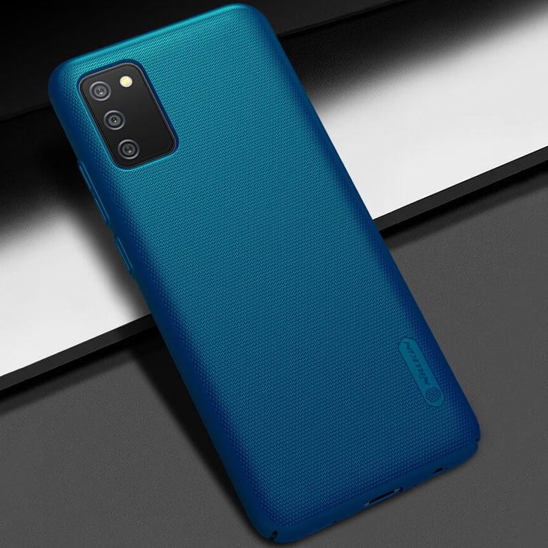 Чохол Nillkin Matte для Samsung Galaxy A02s Бірюзовий / Peacock blue - фото 4