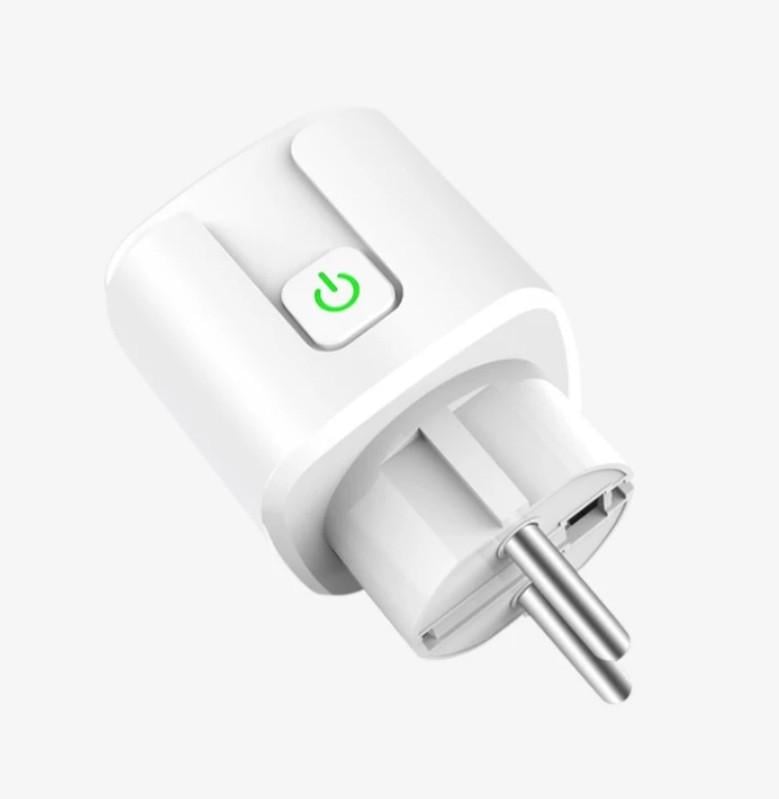 Розумна смарт-розетка Smart plug c Wi-Fi​​​​​​​ 20 А (000098)