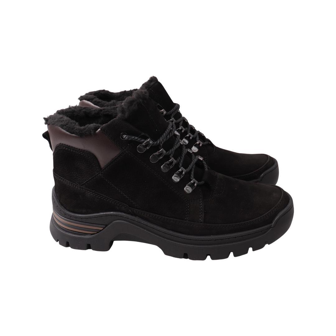 Ботинки мужские Vadrus из нубука р. 40 Черный (383-22ZHS)