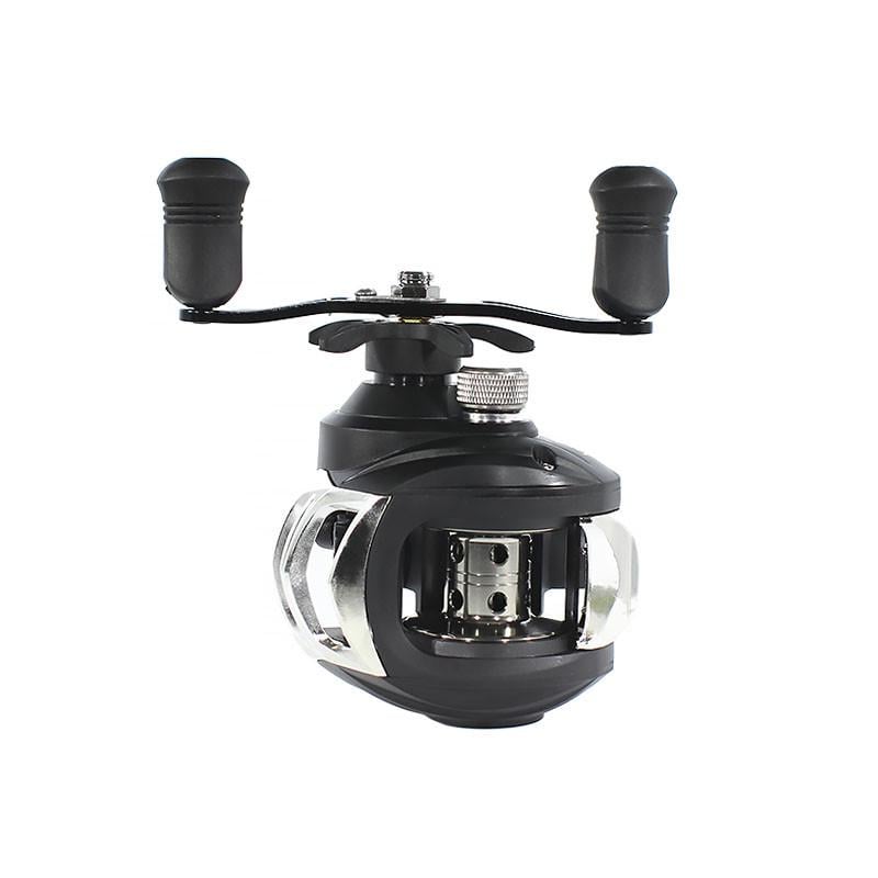 Катушка мультипликаторная Yumoshi AK 200 Black-Silver Right рыболовная Катушка мультипликаторная Yumoshi AK 200 Black-Silver Right рыболовная