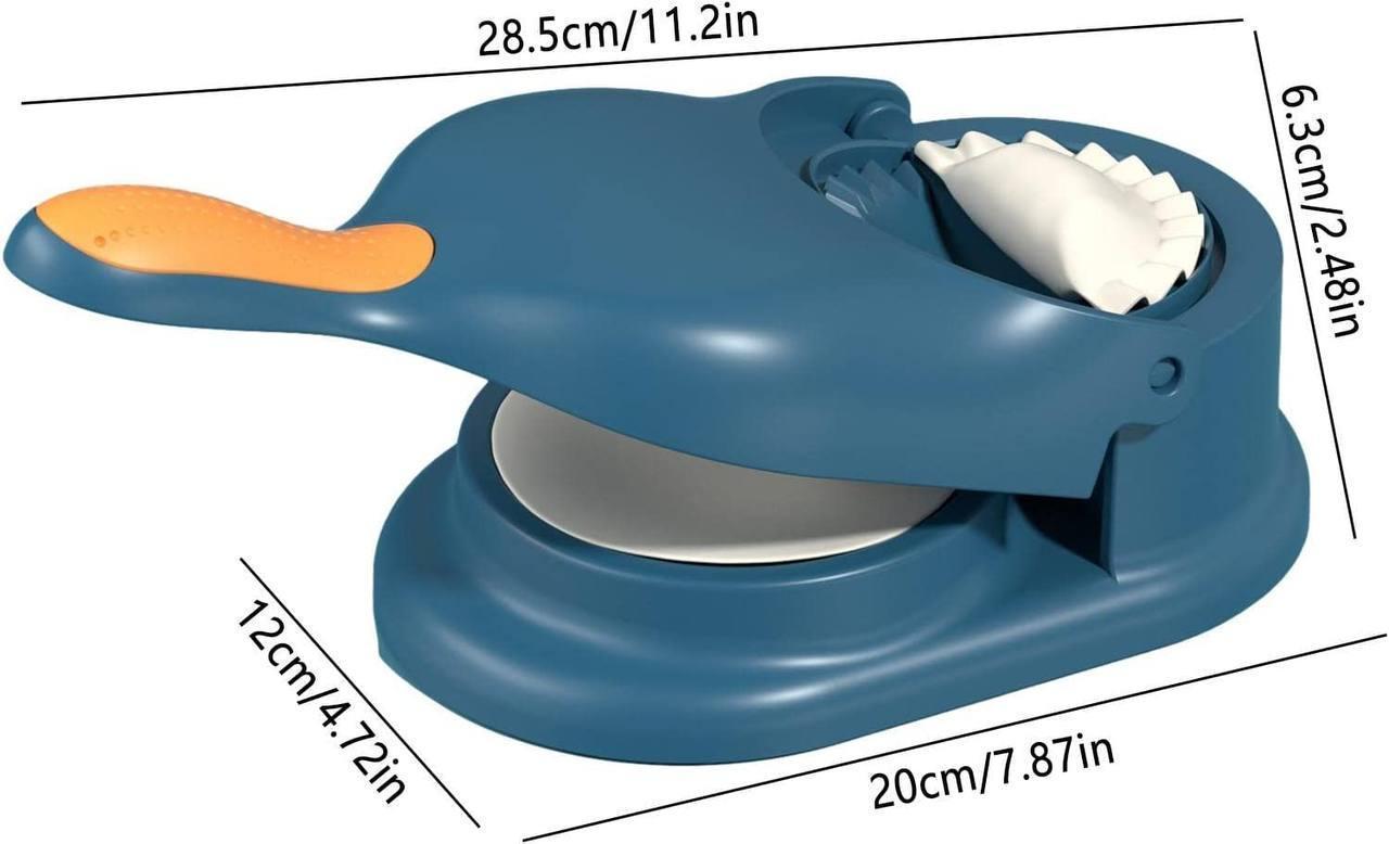 Прес-пристрій для виготовлення пельменів та вареників Синій (DR017779) - фото 3