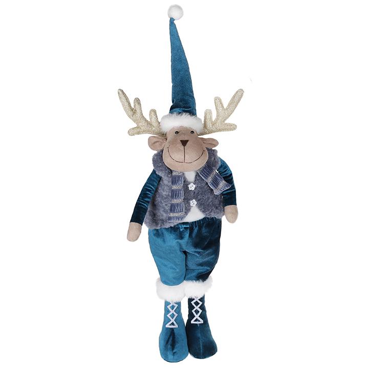 Мягкая игрушка новогодняя BonaDi Олень Мальчик (877-103)