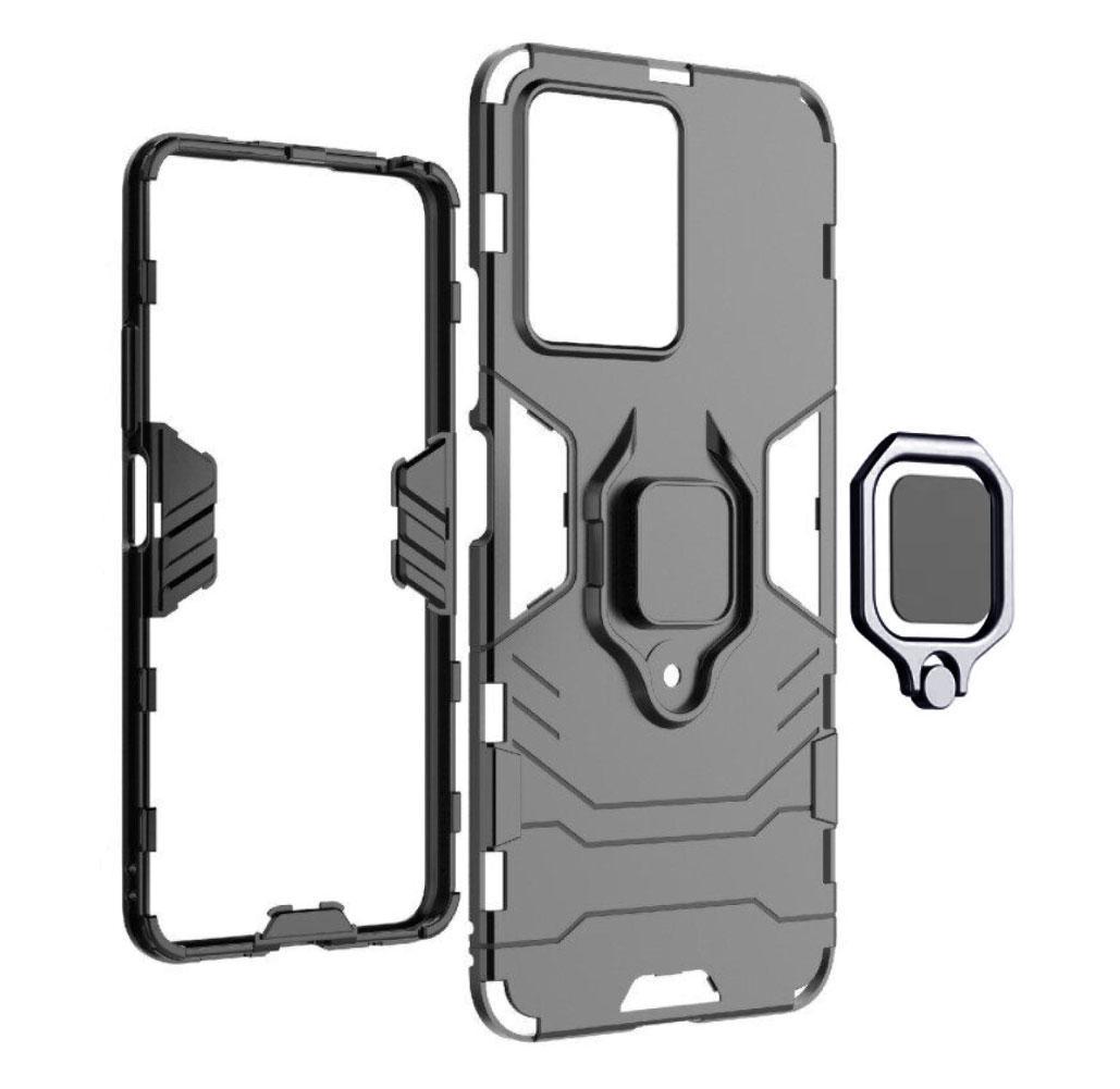 Чехол бампер Primolux Ring Armor для Xiaomi Redmi Note 12 - Black - фото 7 Чехол бампер Primolux Ring Armor для Xiaomi Redmi Note 12 - Black - фото 7