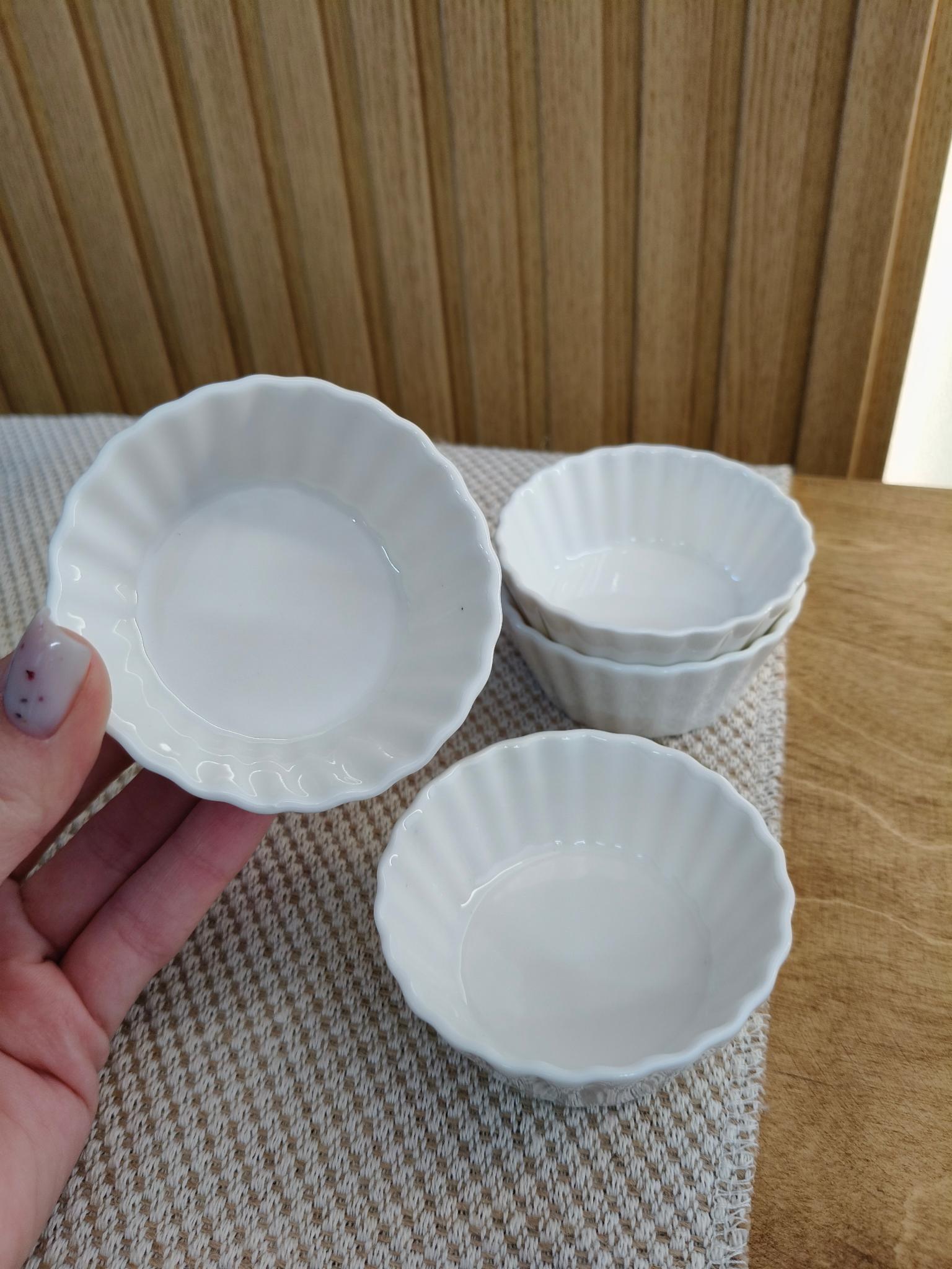 Набір соусників Фігурний порцеляна 7,5х3 см 4 шт. (25410939) - фото 6 Набір соусників Фігурний порцеляна 7,5х3 см 4 шт. (25410939) - фото 6