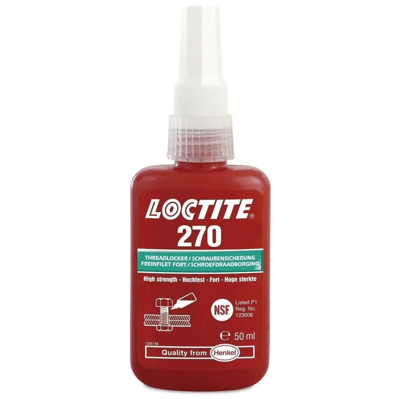 Фіксатор різьбовий Loctite 270 високої міцності 50 мл (1335897)