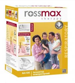 Інгалятор (небулайзер) Rossmax NA100 компресорний гарантія 3 роки - фото 1