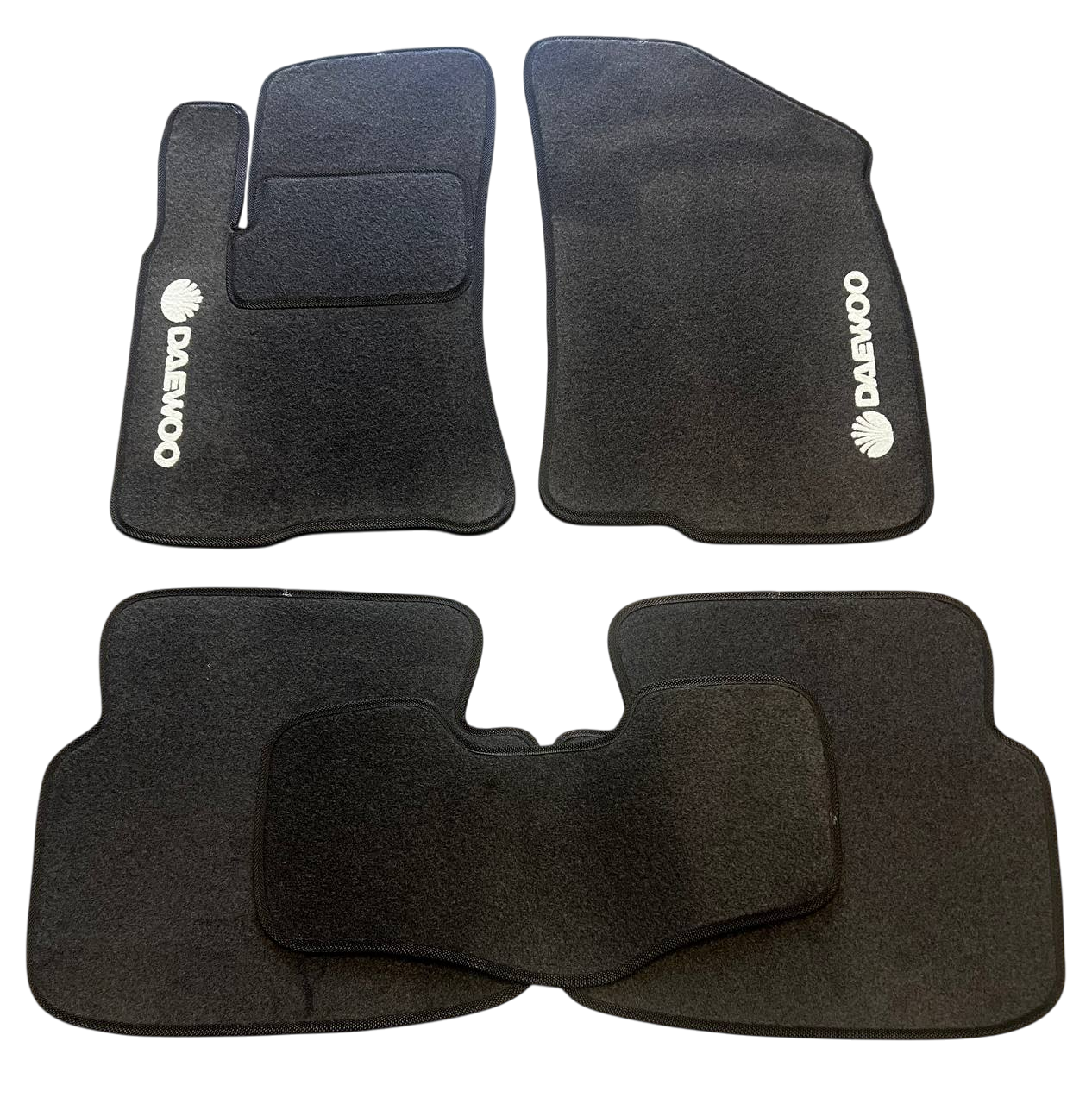 Килимки в салон ворсові для Daewoo Lanos 1997- МКП 5 шт. Чорний (27327228)