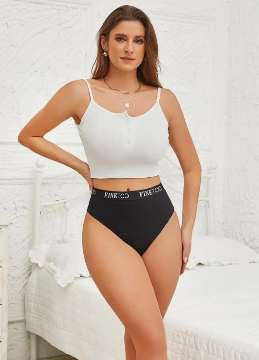 Трусики стринги женские хлопковые Good Shape M Черный (1990-44-02) - фото 2