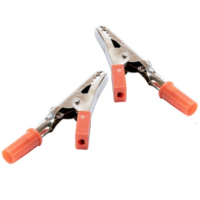 Зажим Крокодил IPH Clip 50 мм 5 А 2 шт. Red