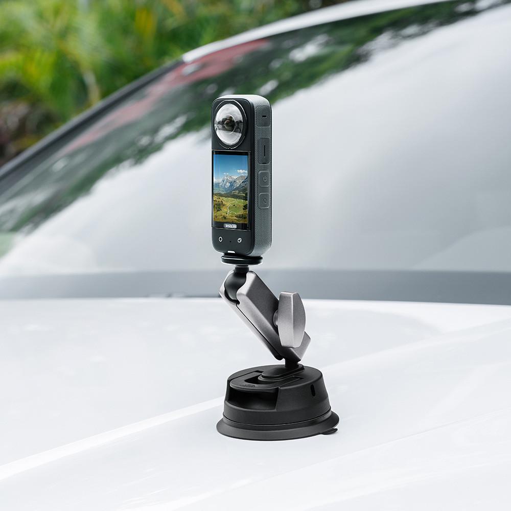 Держатель для экшн-камер на присоске Suction Cup Mount S1 с креплением для телефона - фото 6