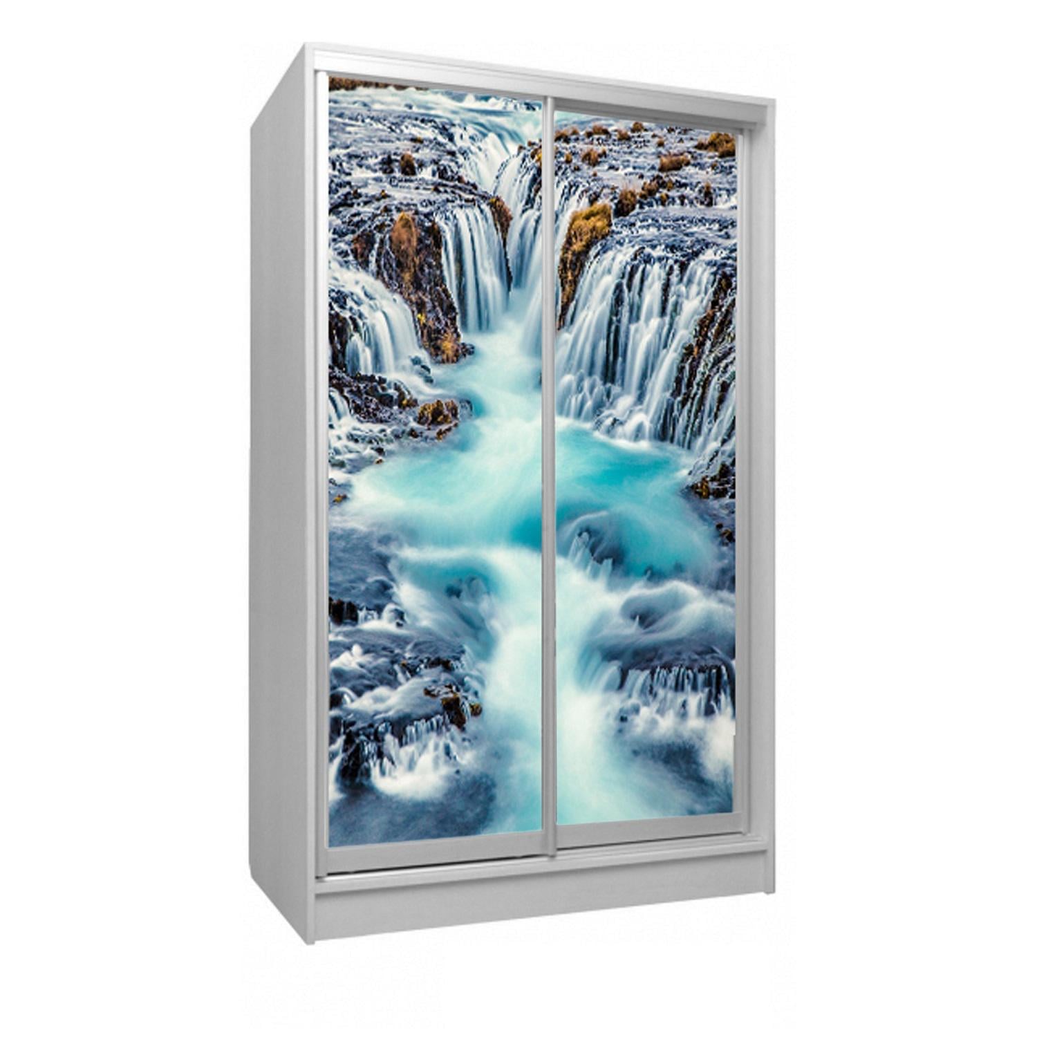 Шкаф-купе двухдверный Viorina-Deko фасад фотопечать 45 140х60х200 см