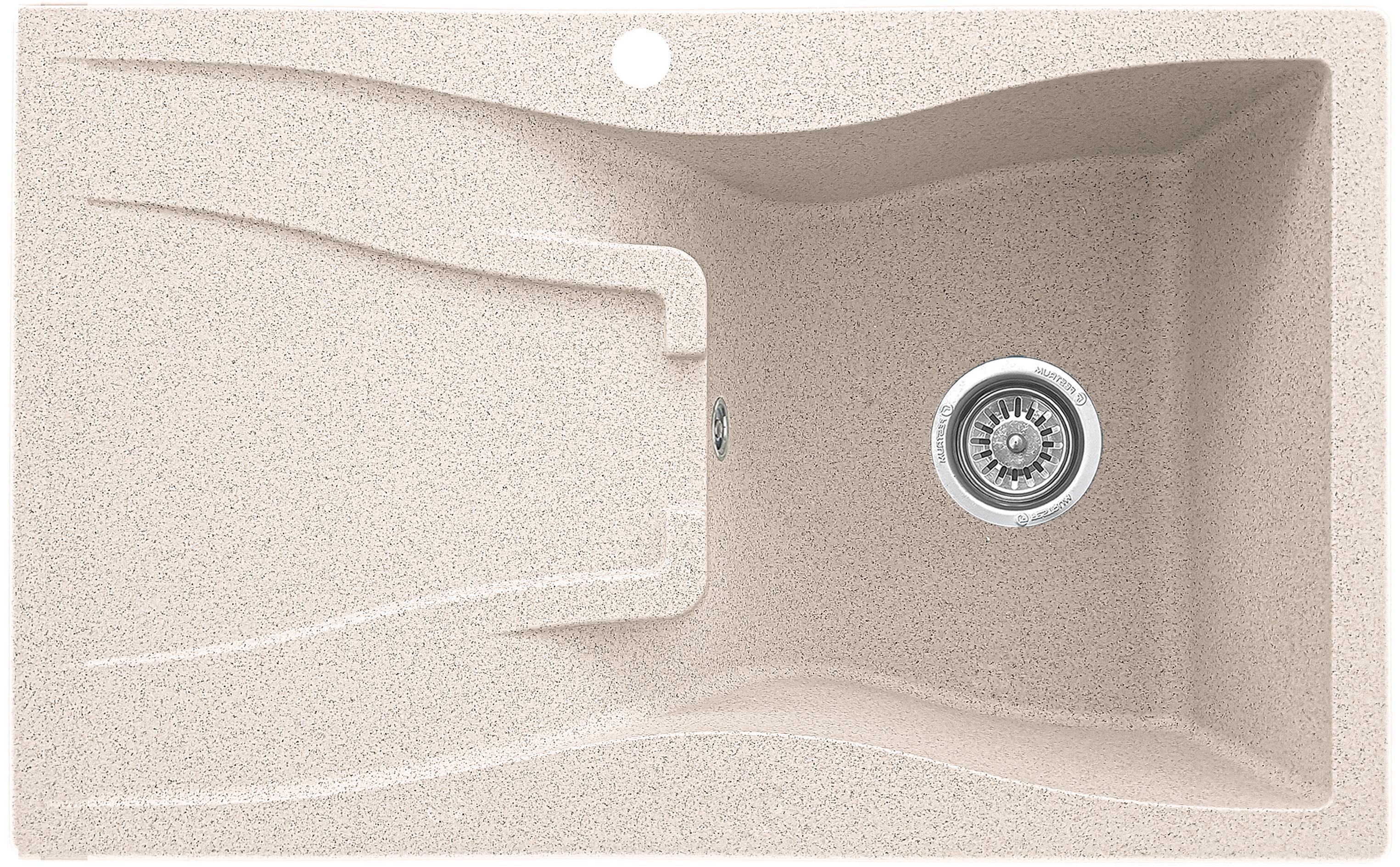 Мойка кухонная Valetti 54L 790x500 мм Бежевый