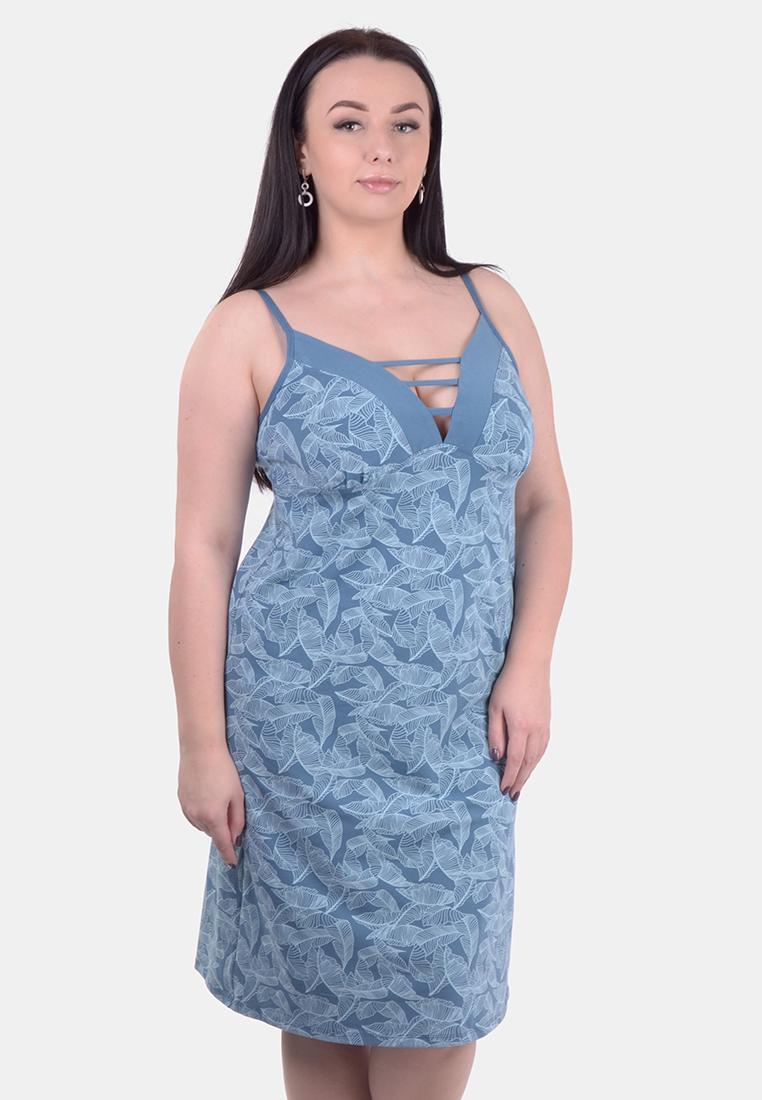 Ночная рубашка N.EL 1248-15 XXL Синий