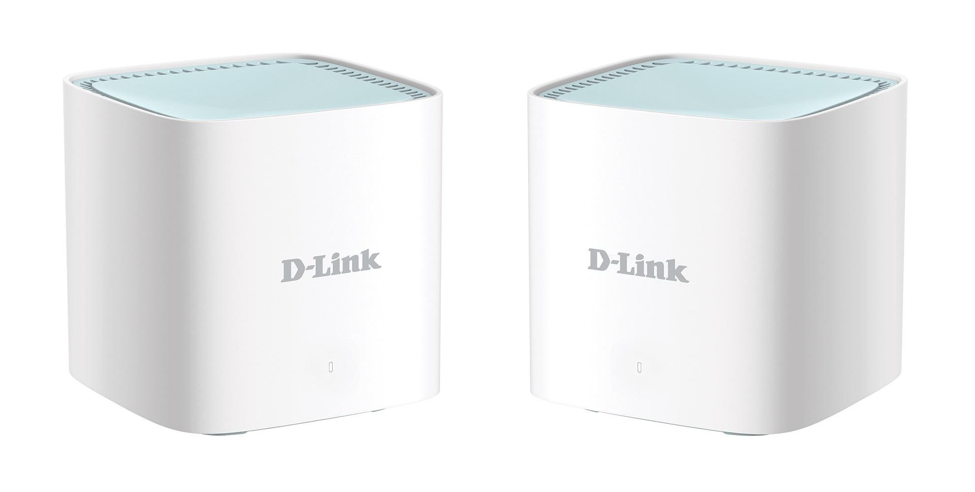 Беспроводная система D-Link EAGLE PRO AI 2-Pack Wi-Fi 802.11ax до 1201 Mb/s 1x100/1000 Mb/s M15-2 White