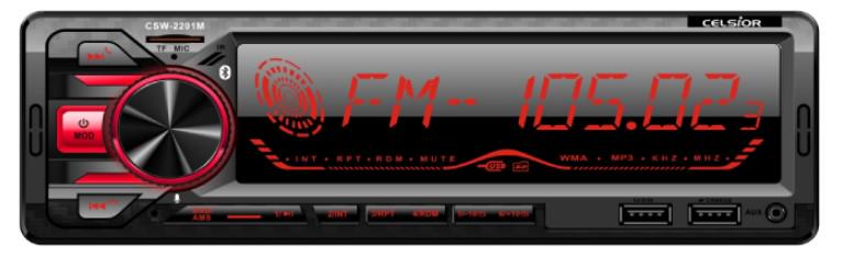 Магнітола Celsior CSW-2201M