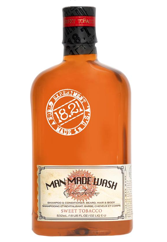 Шампунь гель для душу і кондиціонер 3в1 118.21 MAN MADE Sweet Tobacco чоловічий догляд живлення та аромат 532 мл (50092)