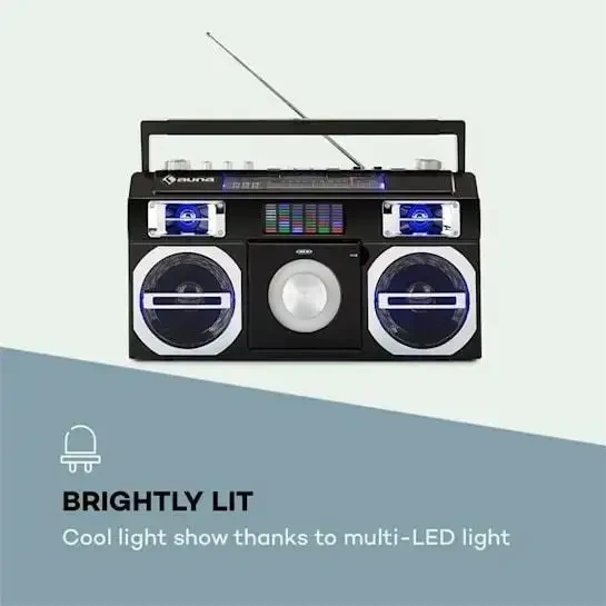 Плеер-ретро Auna Oldschool (10033778) - фото 9 Плеер-ретро Auna Oldschool (10033778) - фото 9