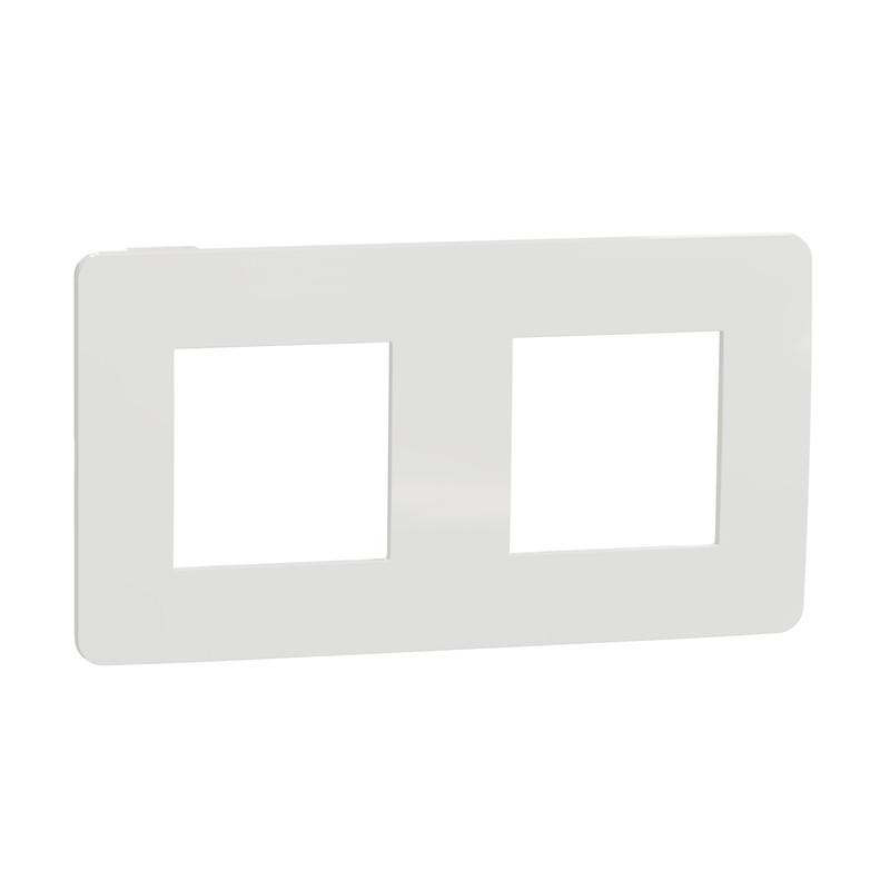 Рамка Schneider Electric 2-постовая ABS-UV Unica Белый (NU280418) Рамка Schneider Electric 2-постовая ABS-UV Unica Белый (NU280418)