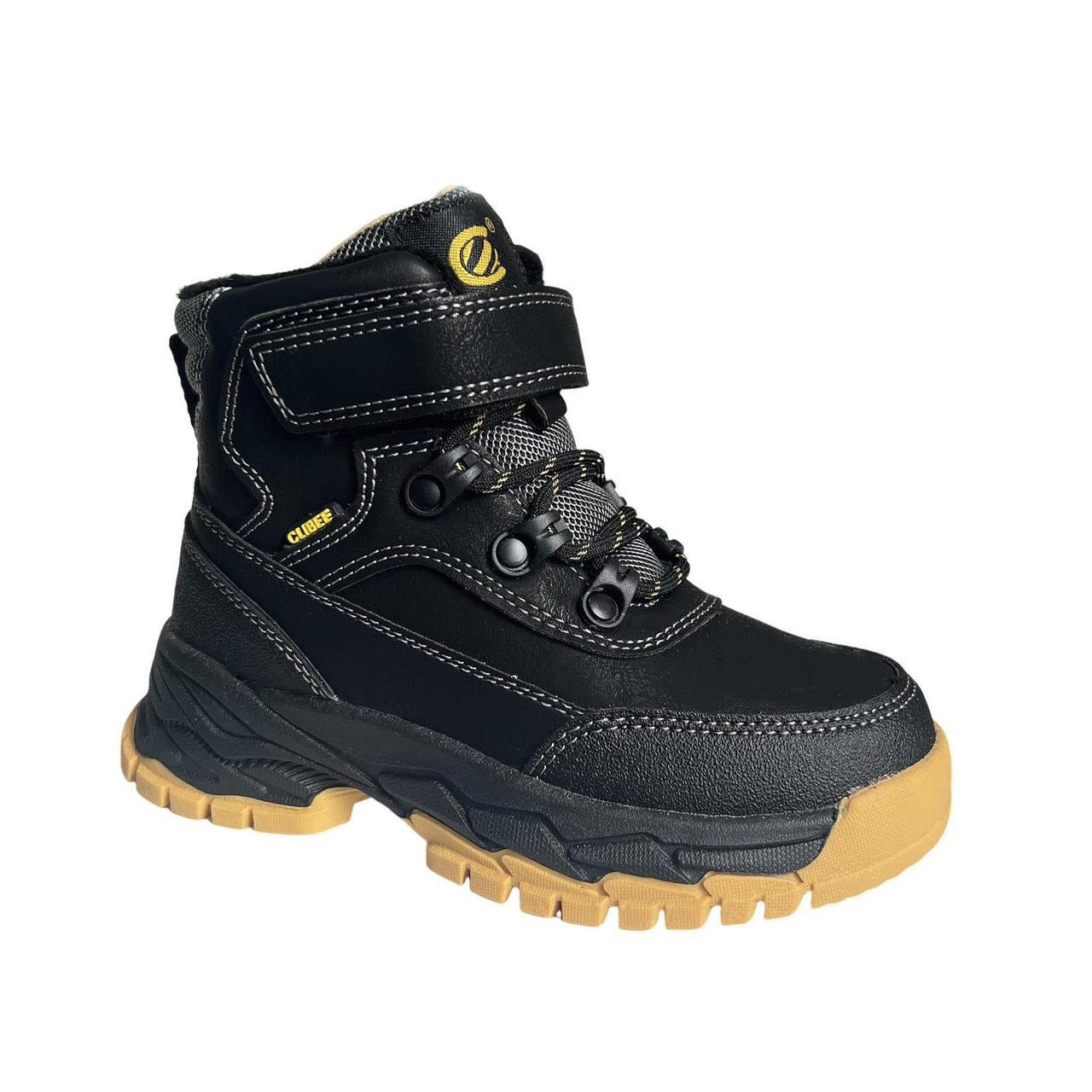 Черевики зимові для хлопчиків Clibee HB545M/26 р. 26 Чорний