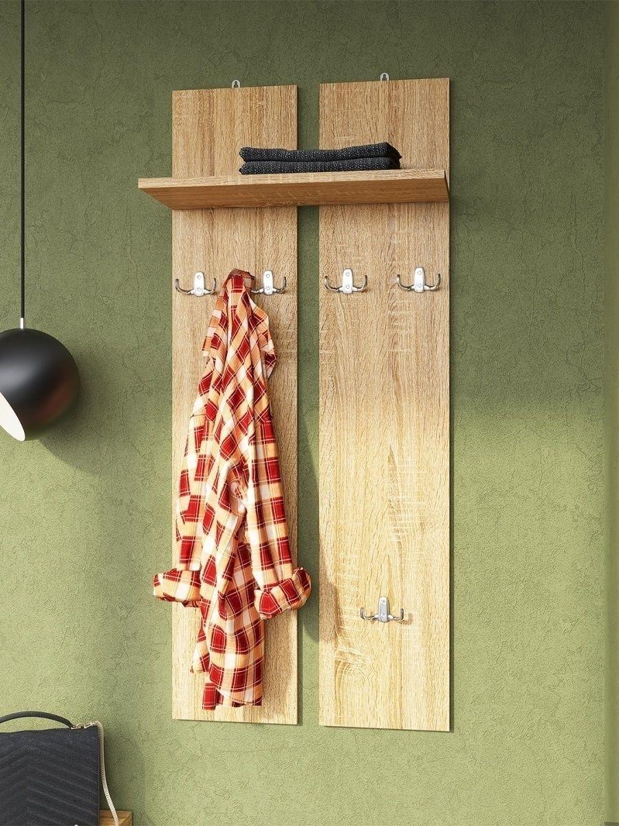 Вешалка Furnigrade В-4 1100х500х216 мм Сонома