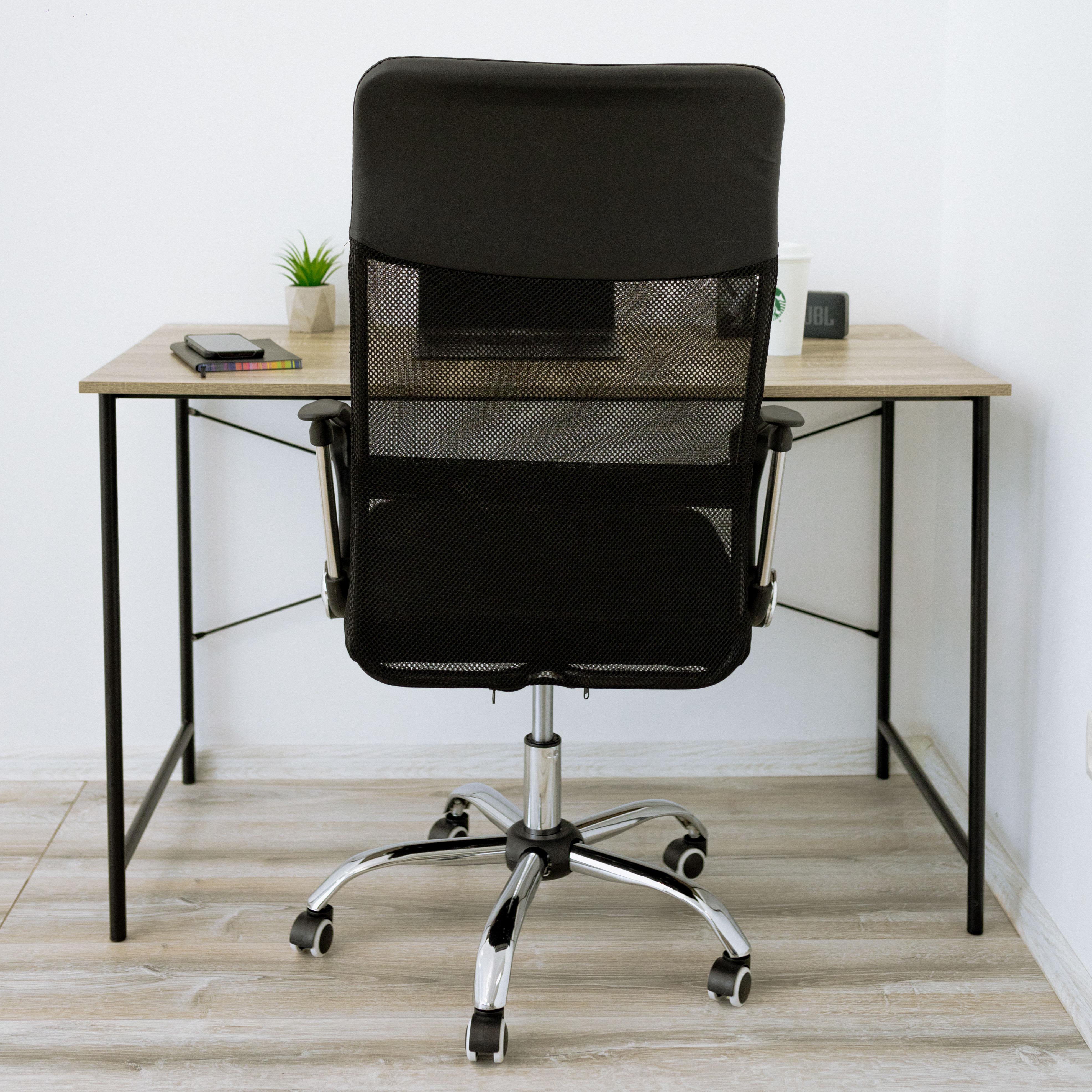 Крісло офісне 4Points Prestige для персоналу та керівника Чорний (40050) - фото 4