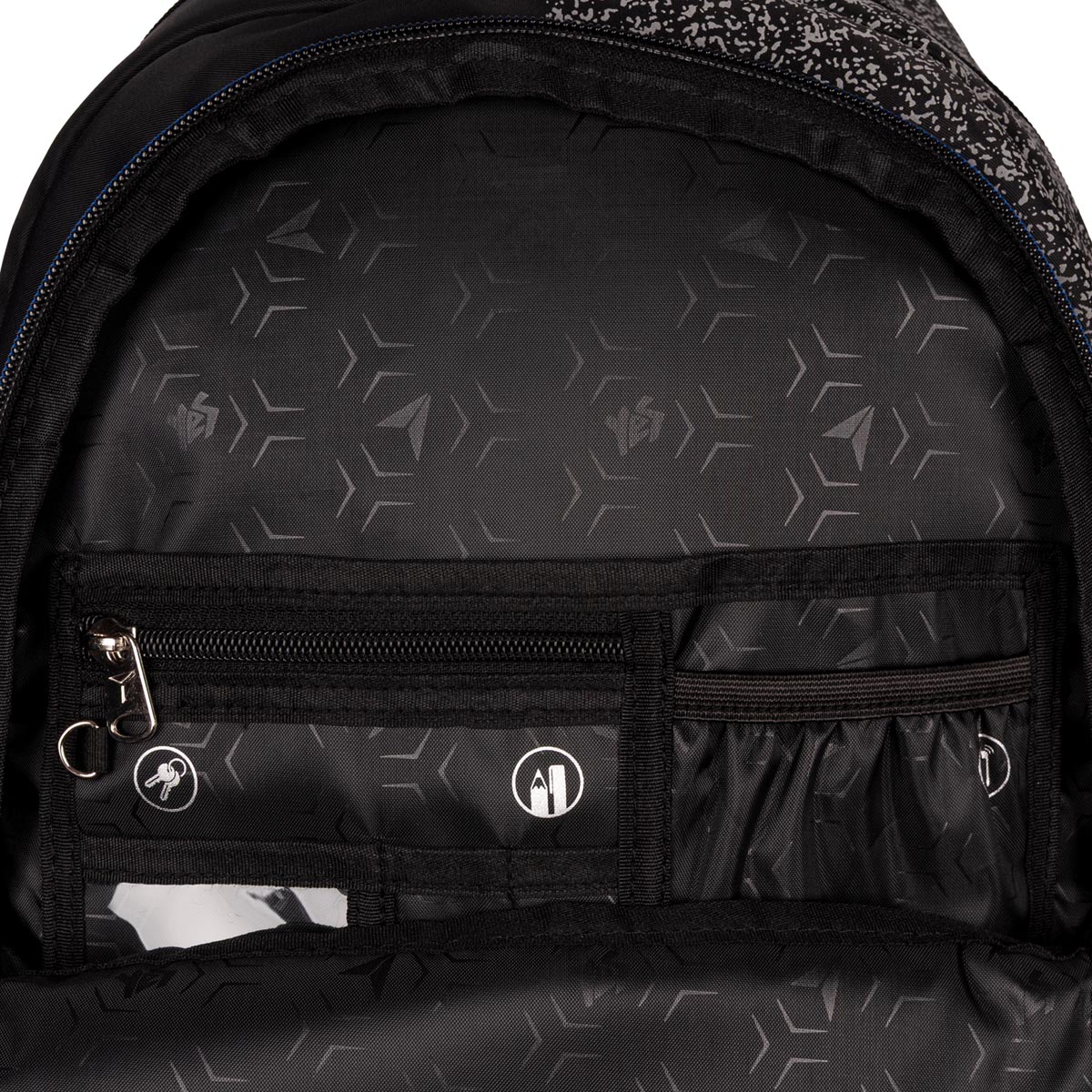 Рюкзак YES T-113 Street Style 42х27х12,5 см Черно-бежевый (559972) - фото 7 Рюкзак YES T-113 Street Style 42х27х12,5 см Черно-бежевый (559972) - фото 7