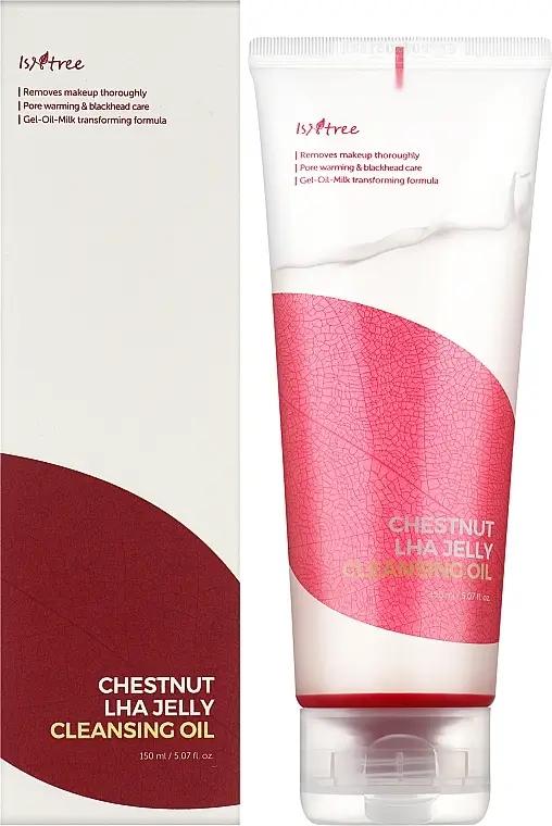 Гидрофильное масло Isntree Chestnut LHA Jelly Cleansing Oil с LHA кислотой 150 мл (869_1800)