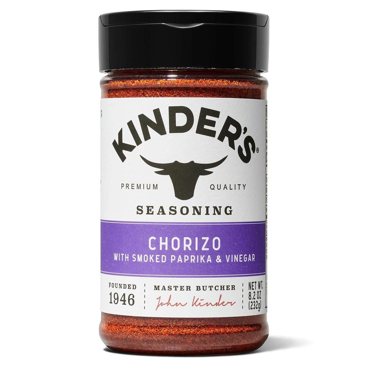 Приправа Kinder's Chorizo Seasoning для мяса и овощей 232 г (2344425408)