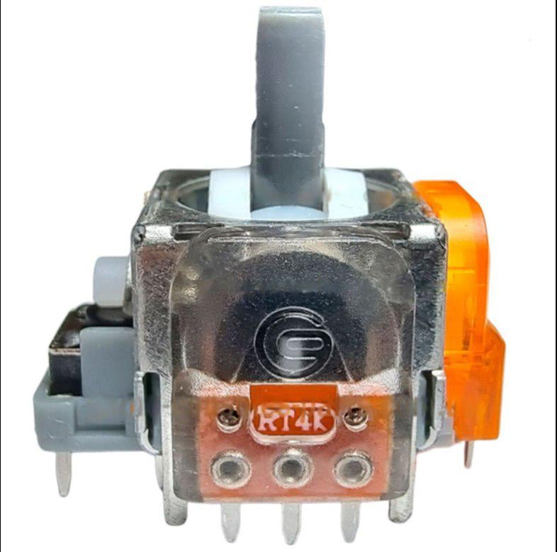 Электромагнитный 3D-механизм сток джойстика PS4 с датчиком TMR