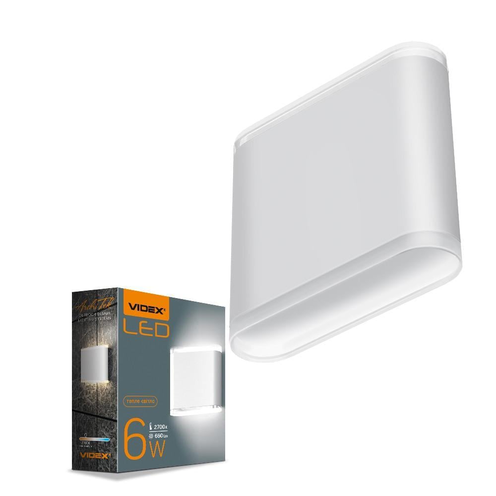 Cветильник Videx VL-AR06-062W 6W 2700K AC220V-240V IP54 Архитектурный  (46251)