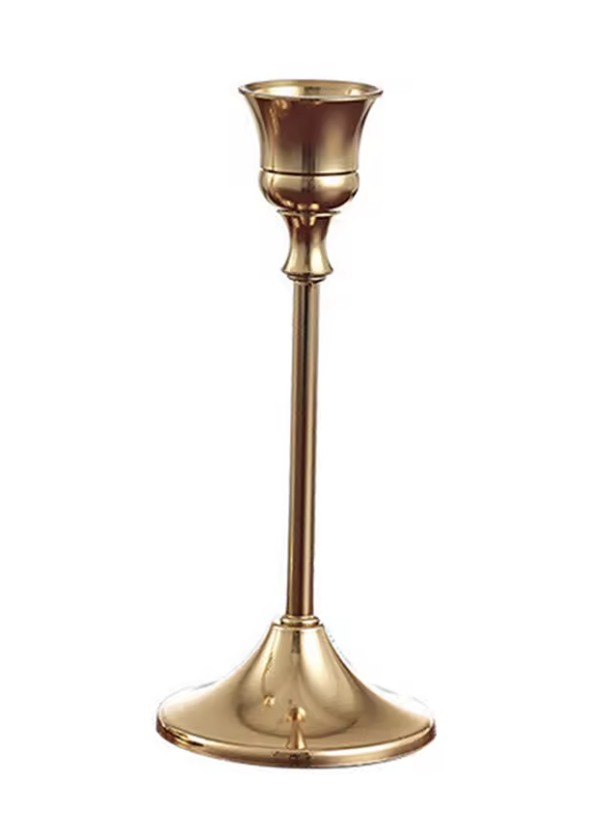 Подсвечник классический для свадебного и праздничного декора 18 см Золотой (25570915) Подсвечник классический для свадебного и праздничного декора 18 см Золотой (25570915)
