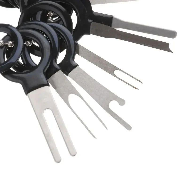 Набор съемников-экстракторов клемм из разъемов 41 шт. с кейсом (06-131) - фото 3 Набор съемников-экстракторов клемм из разъемов 41 шт. с кейсом (06-131) - фото 3