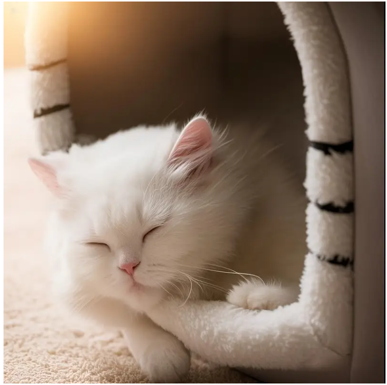 Домик для кошек мягкий со съемной крышей и подушкой 35x30x35 см (2012) - фото 10